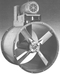 Twin City Arovent axial fan blower ventilator