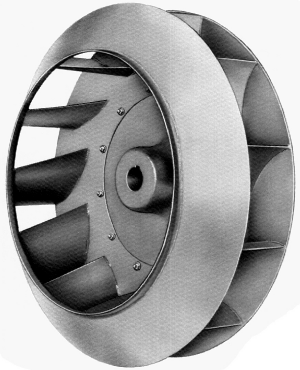 Fan blower impeller balde and replacement wheels