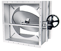 Industrial process airtight air damper Canada Blower