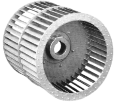 Replacement fan blower ventilator wheel blade