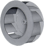 Replacement industrial fan blower wheel impeller